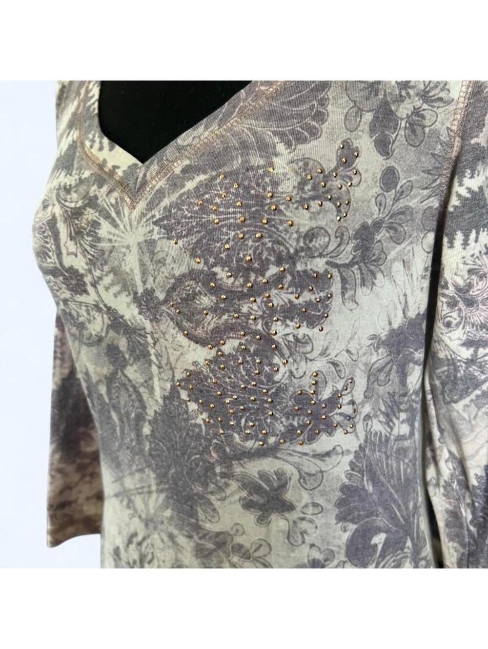 vintage y2k energie fairycore rhinestone butterfly top size medium - Picture 3 of 7